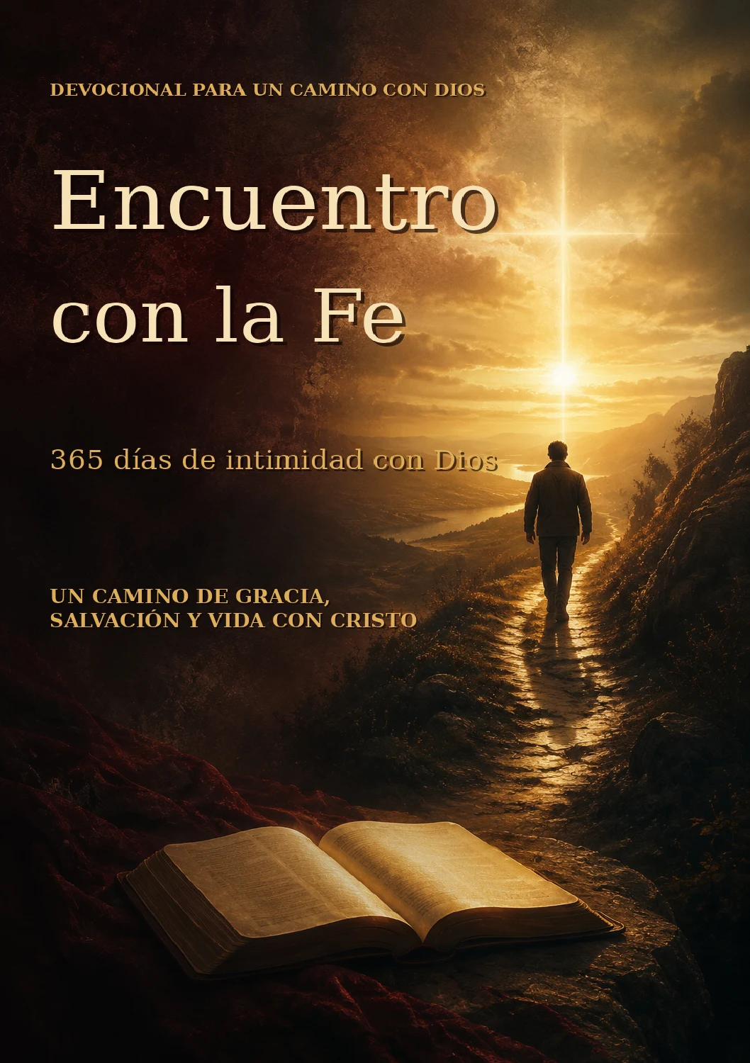 Portada real de Encuentro con la Fe: 365 días de intimidad con Dios